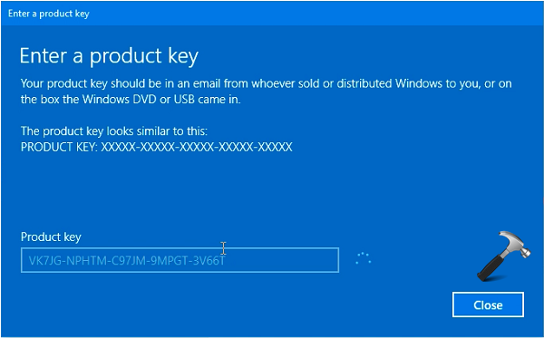 Windows 10 Pro Product key