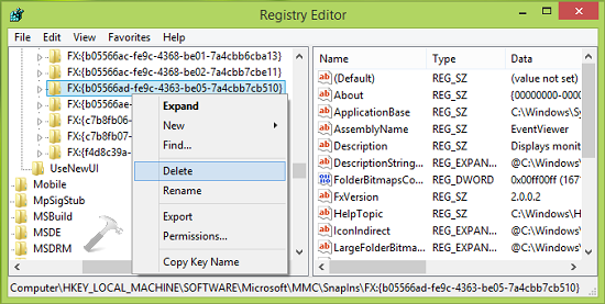 MMC Could Not Create The Snap-in. The Snap-in Might Not Have Been Installed Correctly For Event Viewer