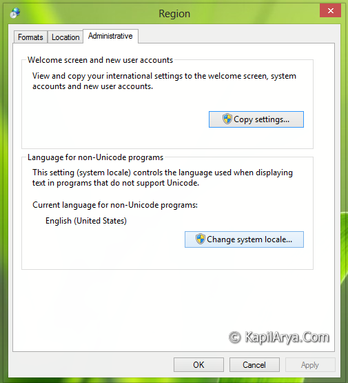 Unable To Change Default Program Windows 8