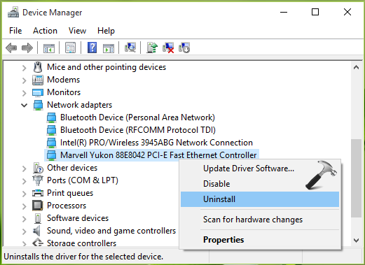 ethernet doesnt have a valid ip configuration win 10