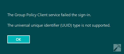 [FIX] The Group Policy Client Service Failed The Sign-in. The Universal ...