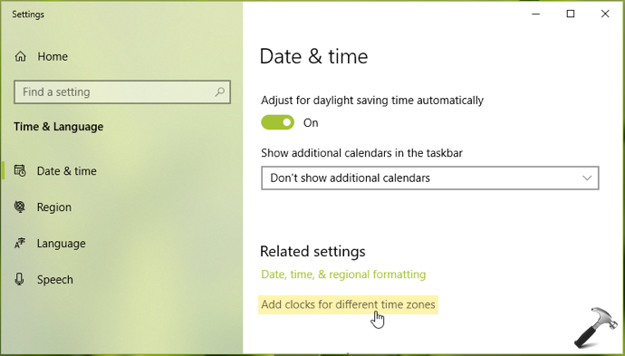 How To Add Additional Clocks With Multiple Time Zones In Windows