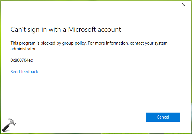 changing microsoft account on windows 10