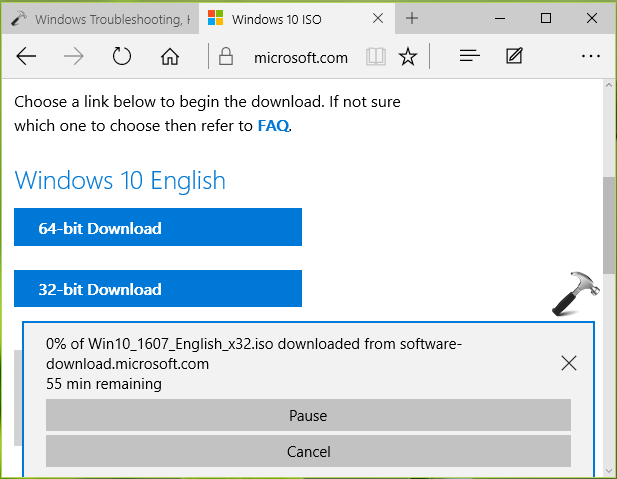windows 10 installation file direct download