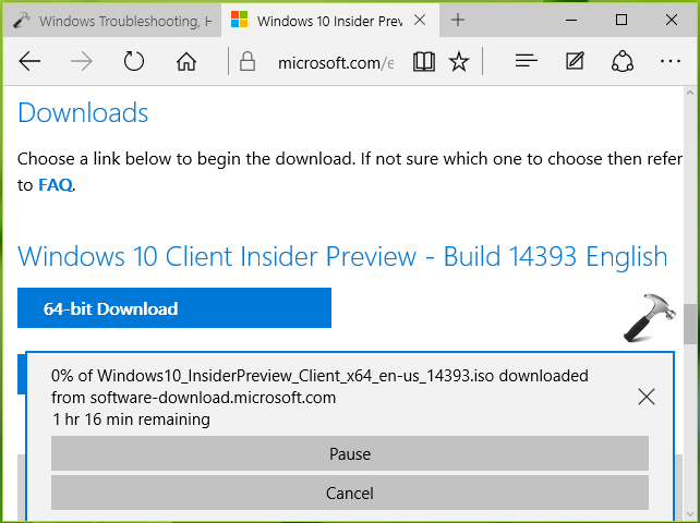 download windows installer cleanup windows 10