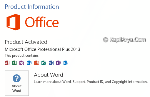 reinstall microsoft office 2013