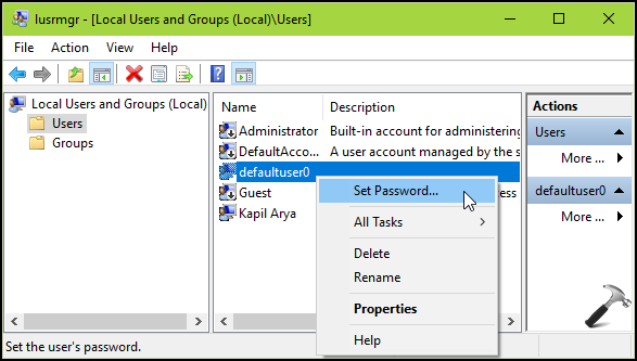 [FAQ] What Is defaultuser0 Account In Windows 10 And How To Remove It?