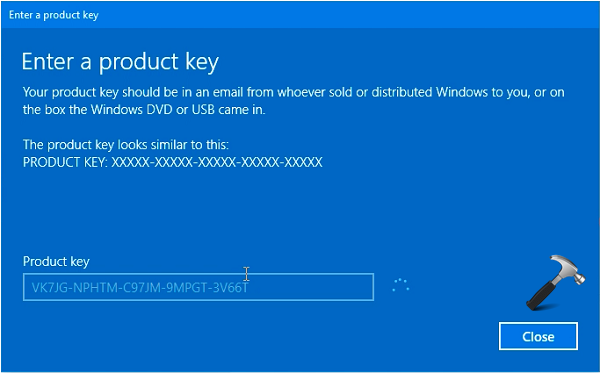 Activate windows 10 using windows 7 key