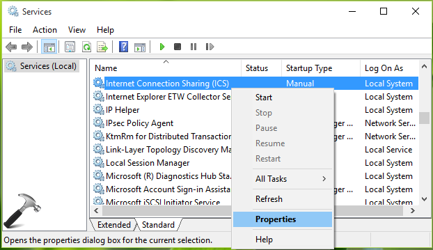 Ошибка internet connection sharing cannot be enabled a lan connection