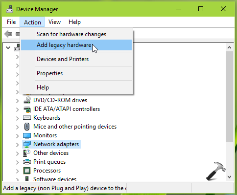 bluetooth missing from device manager