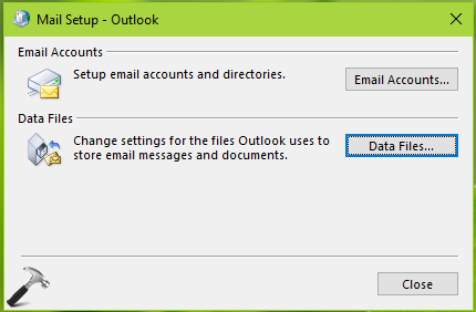 microsoft outlook repairing main profile mac