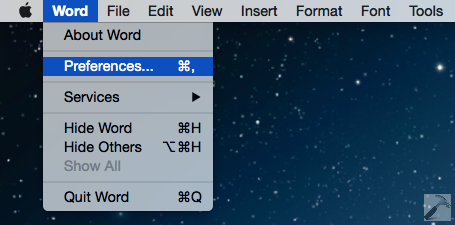 word for mac crashes