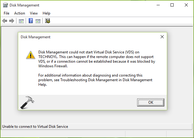 Windows could not start because. Подключение к службе виртуальных дисков висит Windows 10. Virtual Disk Active Windows 10. Could not Virtual Disk location Windows 11.