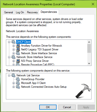 FIX Error 1051 A Stop Control Has Been Sent To A Service Which Other Running Services Are Dependent On In Windows 10