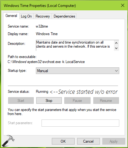 FIX] Error The Service Start Failed Since One Or More Services In The Same Have An Service SID Type Setting