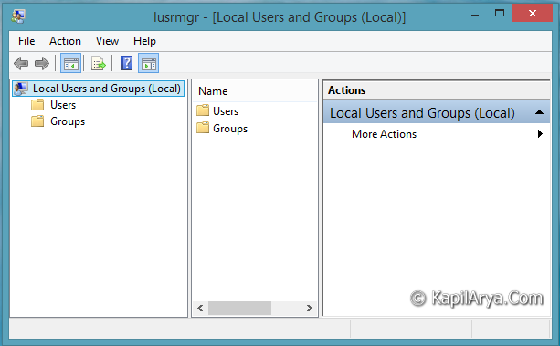 local users and groups windows 8