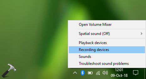 built in mic not working windows 8