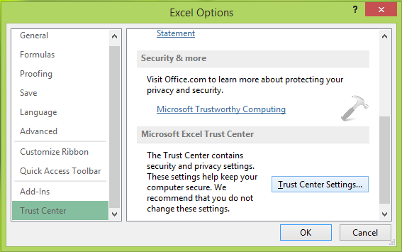 Microsoft Excel Cannot Save Any More Documents Because There Is Not Enough Available Memory Or Disk Space