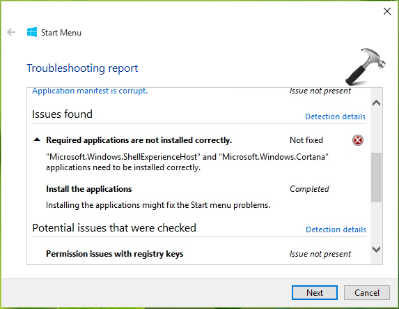 FIX Microsoft.Windows.ShellExperienceHost And Microsoft.Windows.Cortana Applications Needs To Be Installed Correctly In Windows 10