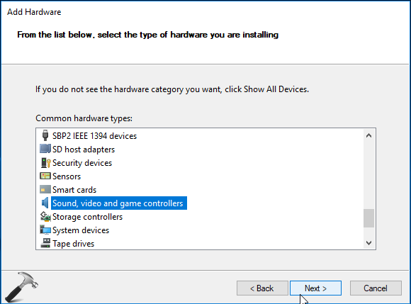 no audio output device installed windows vista