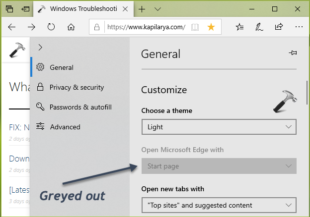 internet explorer internet options grayed out