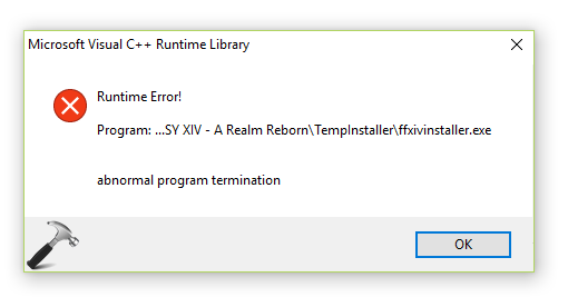 fix-runtime-error-abnormal-program-termination-in-windows-10