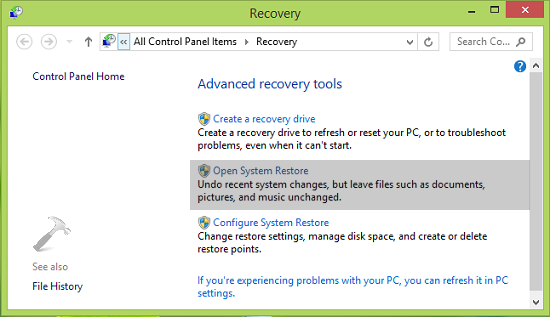 [FIX] System Restore Is Disabled By Your System Administrator