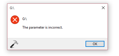 utorrent 2.2.1 the parameter is incorrect