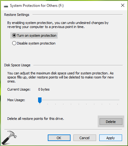 [FIX] The Specified Backup Storage Location Has The Shadow Copy Storage On Another Volume (0x80780038) In Windows 10