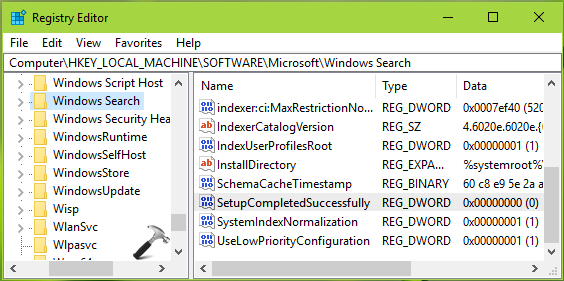 FIX The Windows Search Service On Local Computer Started And Then Stopped In Windows 10