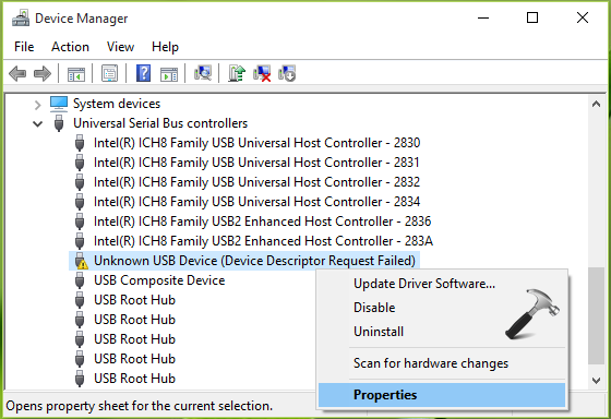 Failed unknown device. USB device. USB\device_descriptor_failure. Mosart USB device.