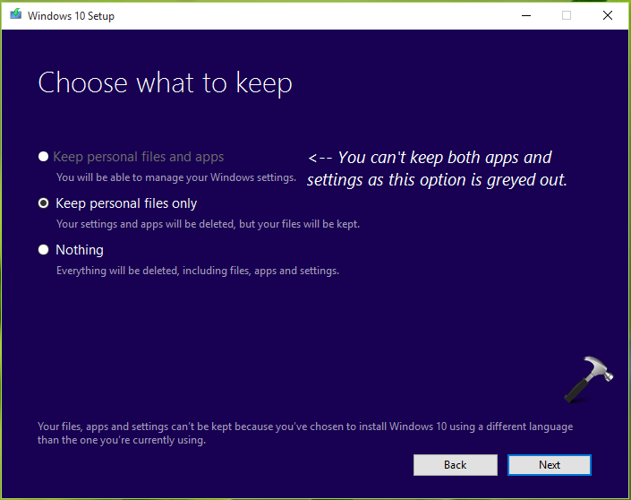 windows 10 update failed to install 1607