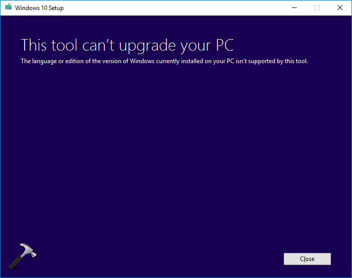 Fix Windows 10 Anniversary Update Failed To Install