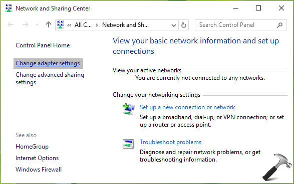 FIX Windows Couldn't Automatically Bind The IP Protocol Stack To The Network Adapter In Windows 10