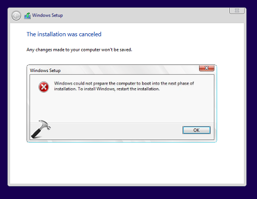 Windows could not start the installation process как исправить