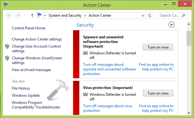 fix windows defender windows 11