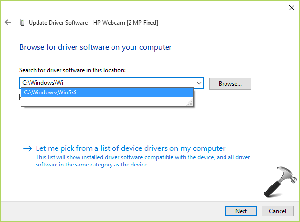 when downloading driver microsoft explorer closed the program