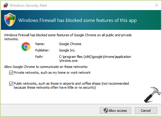 Repair Windows Vista Firewall