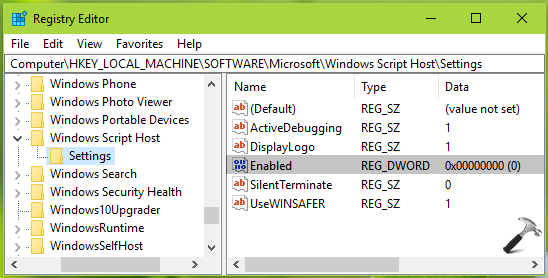 FIX Windows Script Host Access Is Disabled On This Machine Error In Windows 10