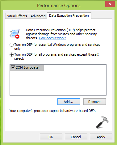 FIX - You Can Not Set DEP Attributes On 64-bit Executables