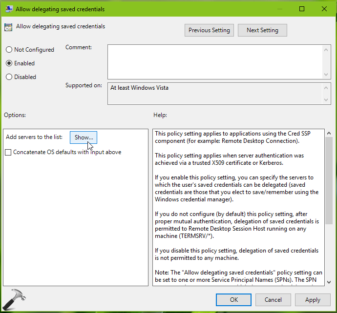 FIX Your Credentials Did Not Work For Remote Desktop Connection