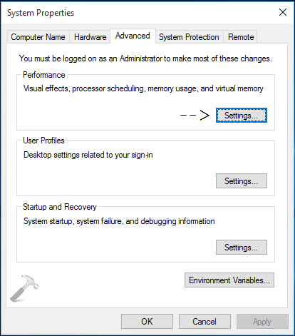 FIX Your Computer Is Low On Memory Warning In Windows 10