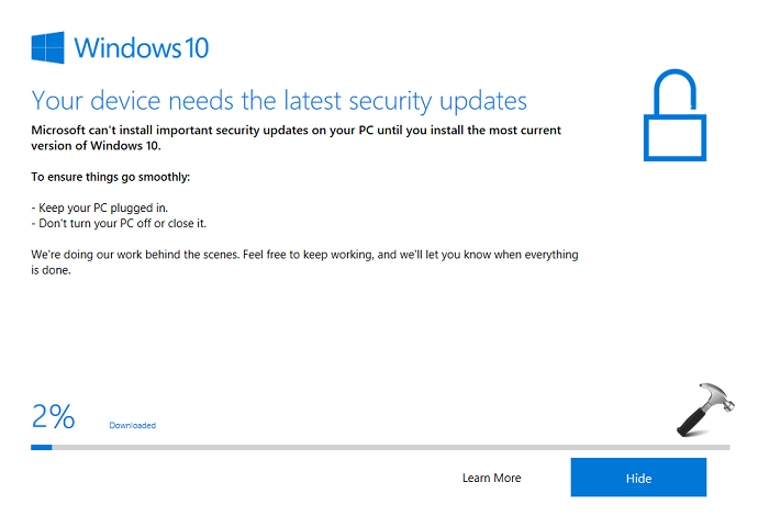 [FIX] 'Your Device Needs The Latest Security Updates' In Windows 10