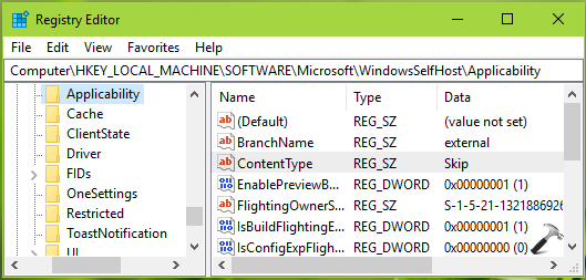 FIX 'Your Windows Insider Program Content Settings Have Been Reverted' In Windows 10