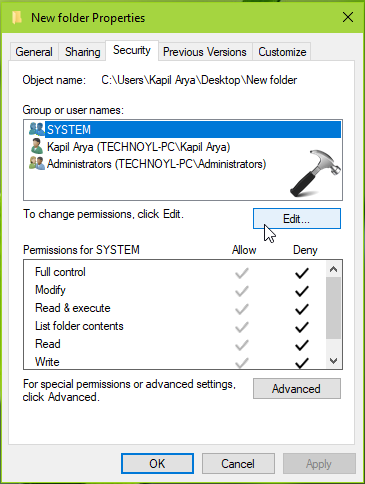 You’ll Need To Provide Administrator Permission To Rename This Folder In Windows 10