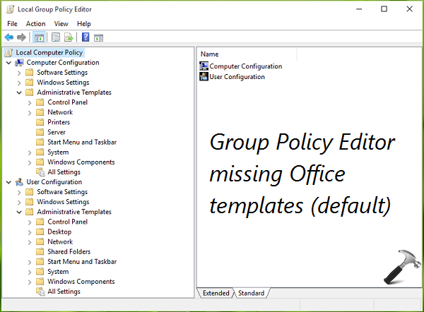 GUIDE] Install Office 2016 Group Policy Templates In Windows 10