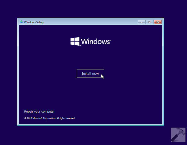 clean install windows 10 download