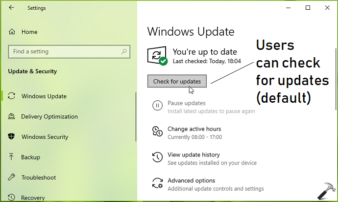 windows 10 check for all updates