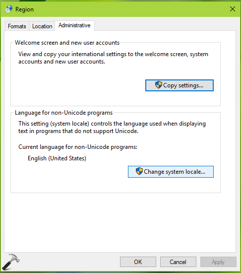 How To Change System Locale In Windows 10