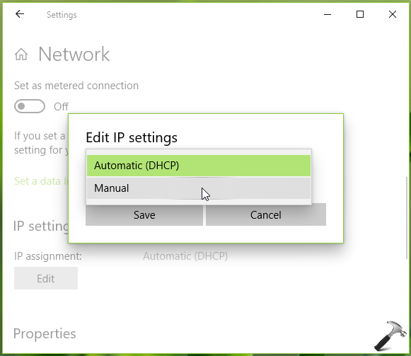 How To Configure Static IP Address In Windows